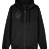 Organic Zip Up Hoodie | Musing Owl ~ Embroidered